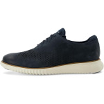 Оксфорды Cole Haan 2.Zerogrand Laser Wing Tip Oxford Lined, цвет Navy Blazer Nubuck/Ivory - фото 4