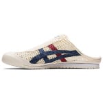 Сабо Onitsuka Tiger Mexico 66 Unisex, светло-бежевый/синий/красный - фото