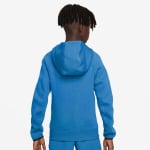 Спортивная куртка из флиса с капюшоном NIKE, цвет lt photo blue/black/black - фото 2