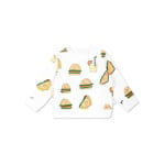 Толстовка Stella McCartney Kids Silly Sandwich, белый - фото