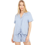 Пижамный комплект Splendid Notch Collar PJ Set, цвет Forever Blue - фото 2