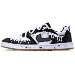 Кроссовки Nike SB Alleyoop Skateboarding Shoes Men Low-top Black/white, черный - фото