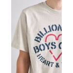 Футболка с принтом HEART & MIND STENCIL LOGO Billionaire Boys Club, бежевый - фото 4