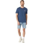 Футболка VISSLA House of Stoke Organic Short Sleeve Tee, цвет Dark Denim - фото 3