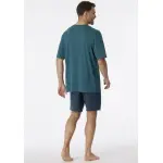 Schiesser Shorty "Comfort Essentials" (2 шт.), с накладным нагрудным карманом, джинсовый - фото 4