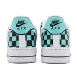 Кроссовки Nike Air Force 1 Skateboarding Shoes Men Low-top Blue/Black/White, синий/черный/белый - фото 4