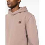 Fred Perry худи с логотипом, розовый - фото 5