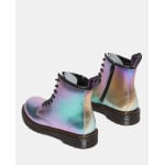 Кожаные ботинки для девочек 1460 Rainbow Crinkle Dr. Martens, мультиколор - фото 4