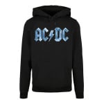 Пуловер F4NT4STIC Basic ACDC Rock Band Blue Ice Logo, черный - фото