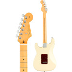 Электрогитара Fender American Professional II Stratocaster HSS с кленовым грифом, олимпийский белый цвет - фото 3