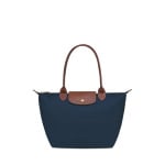 Сумка на плечо из нейлона Le Pliage Original среднего размера Longchamp, цвет Blue - фото