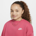 Толстовка Nike Sportswear Club Fleece, цвет Aster Pink/White - фото 4