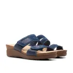 Сандалии Calenne Maye Wedge Sandal Clarks, цвет navynubuck - фото 7