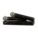 Микрофон Shure BLX288/SM58-J11 Wireless Dual Vocal System with 2 SM58's. J11 Band BLX288/SM58-J11-U - фото