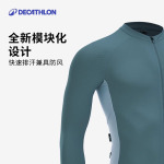 Джерси для велоспорта Decathlon, трикотаж для шоссейного велоспорта, ветрозащитный и устойчивый к ультрафиолетовому излучению трикотаж для велоспорта XXL4264465 - фото 3