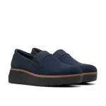 Слипоны Zylah Sky Wedge Slip-On Clarks, цвет navysuede - фото 4