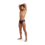 Плавки Speedo Medley Logo 7 cm Brief, цвет Black/USA Charcoal - фото 3