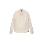 Рубашка TEXTURED LONG SLEEVE WITH WASHED FINISH PULL&BEAR, песочный - фото 4