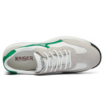 Кроссовки мужские Lifestyle Shoes Men Low-Top Kaiser, белый/зеленый - фото 8