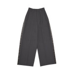 Брюки MM6 Maison Margiela Light Stretch Gabardine Trousers, серый - фото