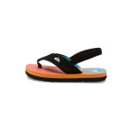 Шлепанцы MOLOKAI LAYBACK Quiksilver, цвет black orange blue - фото