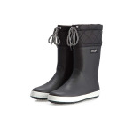 Сапоги резиновые Giboulee Unisex Aigle, цвет noir/blanc - фото 2