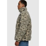 Зимняя куртка OG Paisley Teddy Puffer Karl Kani, кремовый черный - фото 5