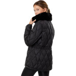 Пуховик Michael Kors Diamond Quilt Puffer M426048C68, черный - фото 2