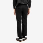 Брюки Comme Des Garçons Black Gabardine Contrast Stitch, цвет Black & White - фото 3