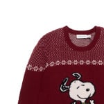 Snoopy X свитер мужской красный Coach, красный - фото 9