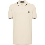 Рубашка поло Twin Tipped Fred Perry, черный - фото