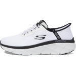 Кроссовки D'Lux Walker 2.0 Rezinate Hands Free Slip-In SKECHERS, цвет White/Black - фото 4