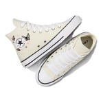 Chuck Taylor All Star High GS «Бабочки», кеды Converse, кремовый - фото 4