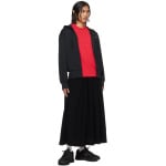 Черный худи с большим сердцем Comme Des Garcons - фото 4