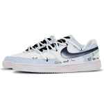 Кроссовки Nike Court Vision 1 Skateboarding Shoes Men Low-top White/blue/black, цвет Disciplined Youth - фото 3