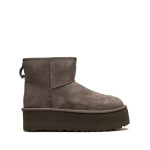 Угги Classic Mini Platform UGG, серый - фото