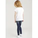 Детская футболка Levi's "LVG BATWING CHEST HIT TEE", для ДЕВОЧЕК Levi'S Kids, белый - фото 3