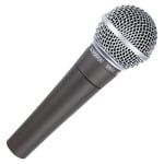 Кардиоидный динамический вокальный микрофон Shure SM58 Handheld Cardioid Dynamic Microphone - фото 2