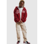 Толстовка на молнии VARSITY TEDDY FULL ZIP Karl Kani, красный - фото 4