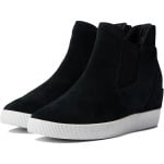 Кроссовки SOREL Out N About Slip-On Wedge II, цвет Black/White - фото