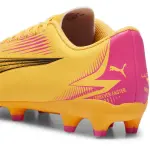 Футбольные кроссовки PUMA "ULTRA PLAY FG/AG JR", цвет Sun Stream- Puma Black-Sunset Glow - фото 6