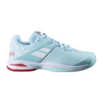 Детские кроссовки Kids Low-top Blue/White Babolat, синий - фото 2