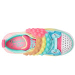 Кроссовки SKECHERS KIDS Twi-Lites 2.0 - Heart Pops 314503L (Little Kid), мультиколор - фото 3