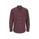 Рубашка JJEOXFORD  Jack & Jones, цвет Mottled Bordeaux - фото 5