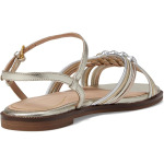 Сандалии Cole Haan Jitney Knot Sandals, цвет Soft Gold/Silver/Rose Gold Talca - фото 5