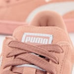 Баскетбольные кроссовки замшевые классические Puma, розовый - фото 3