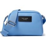 Сумка кросс-боди Kate Spade New York Puffed Smooth Leather Small Crossbody, цвет Astral Blue - фото