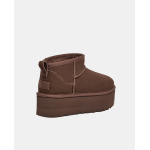 Женские угги Classic Ultra Mini на платформе UGG, коричневый - фото 3