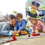 Пластиковый конструктор Грузовой поезд duplo 10875 105 штук 2+ Lego - фото 3