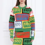 Свитер обычного кроя Kenzo, мультиколор - фото